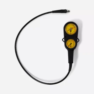 Poseidon Manometro Doble Cirrus - Amarillo