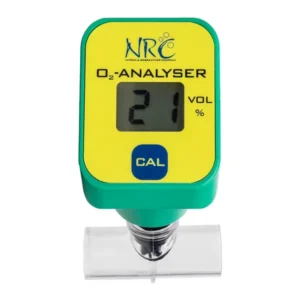 NRC O2 Analyser. Analizador de Oxígeno