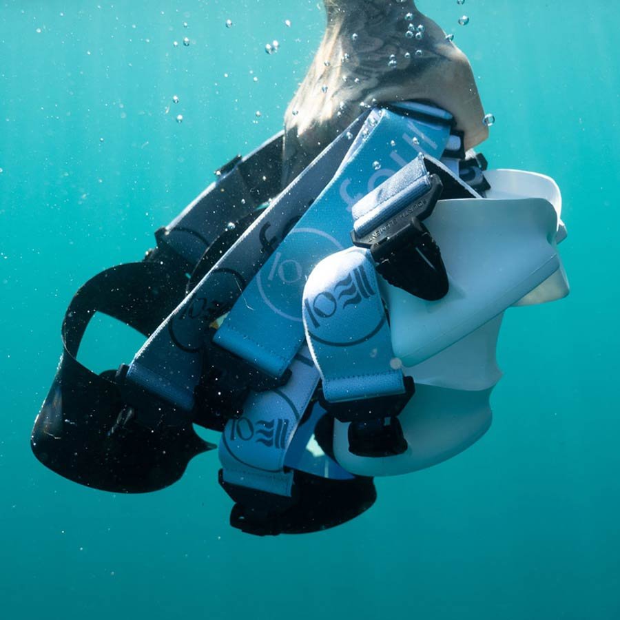 Fourth Element Strap Máscara Aqua/White - Imagen 2