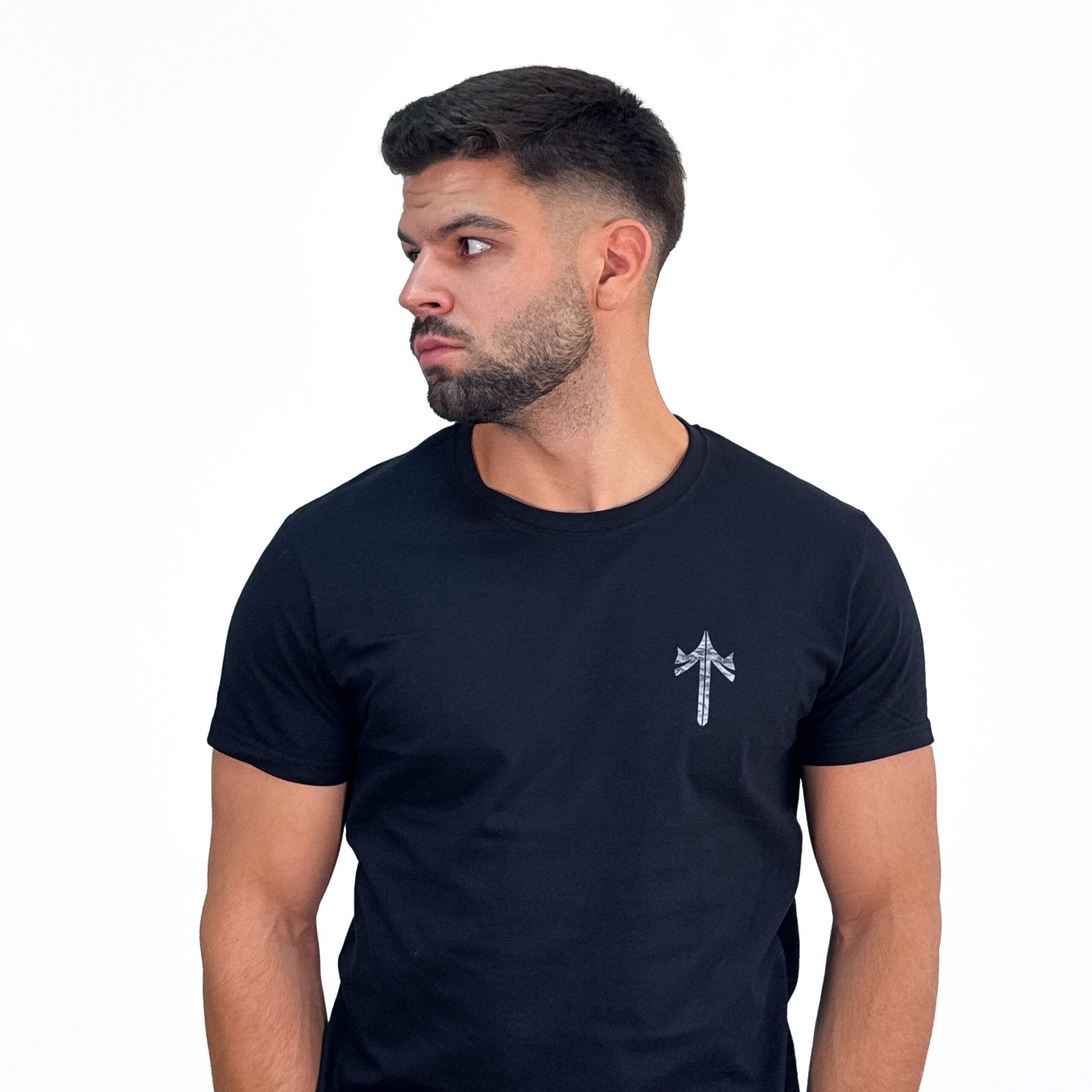 Camiseta Tier One Tactical Negra - Estilo Clásico Premium