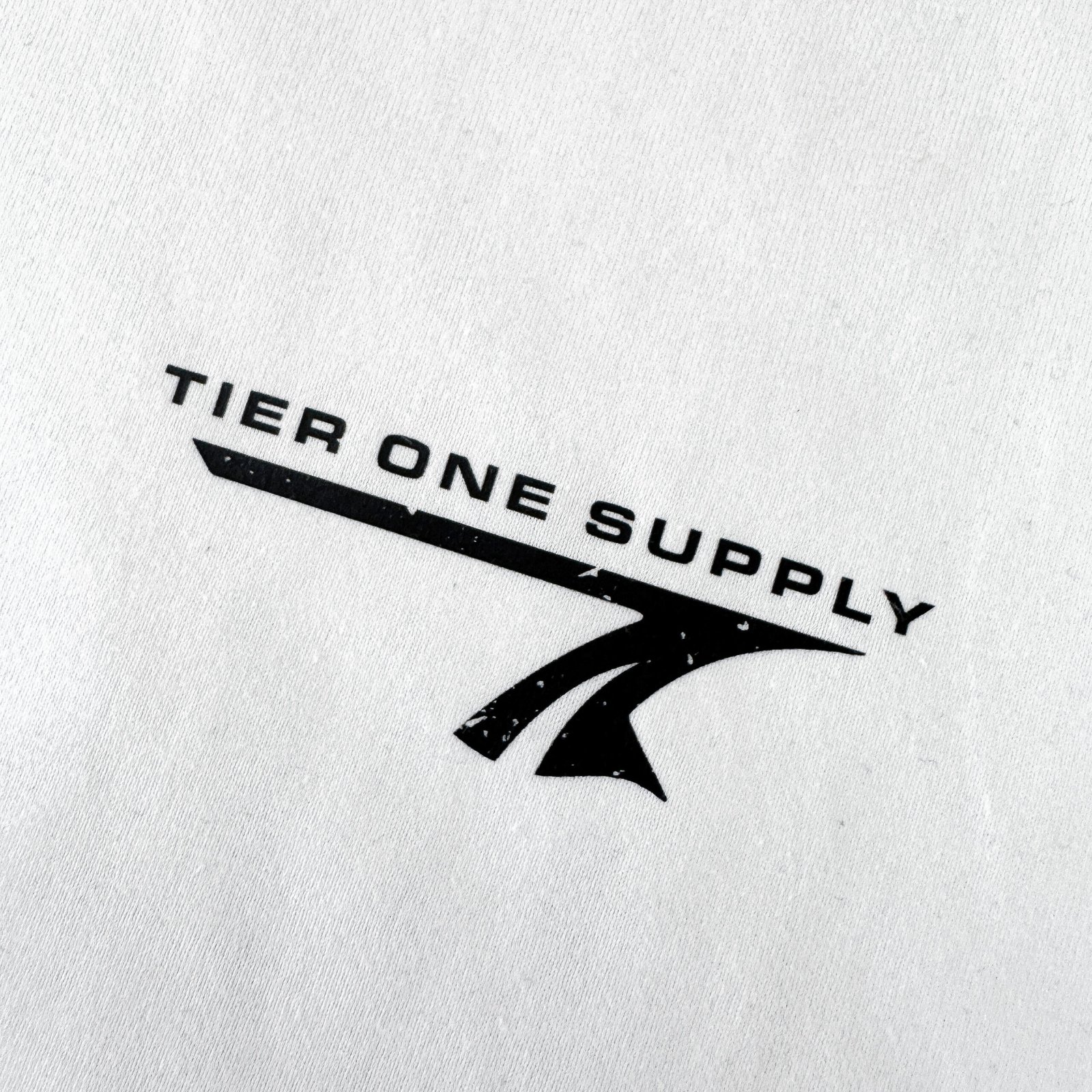 Camiseta Mujer Tier One Supply Blanca - Algodón Orgánico Premium - Imagen 3