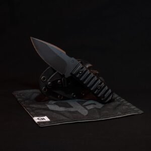 Cuchillo Big Bore Garrot Knives Cerakote Grafite Black