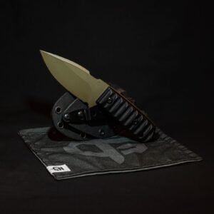 Cuchillo Big Bore Garrot Coyote FDE Cerakote